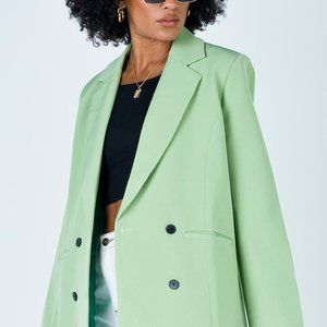 Wyoming Blazer Green Oversized